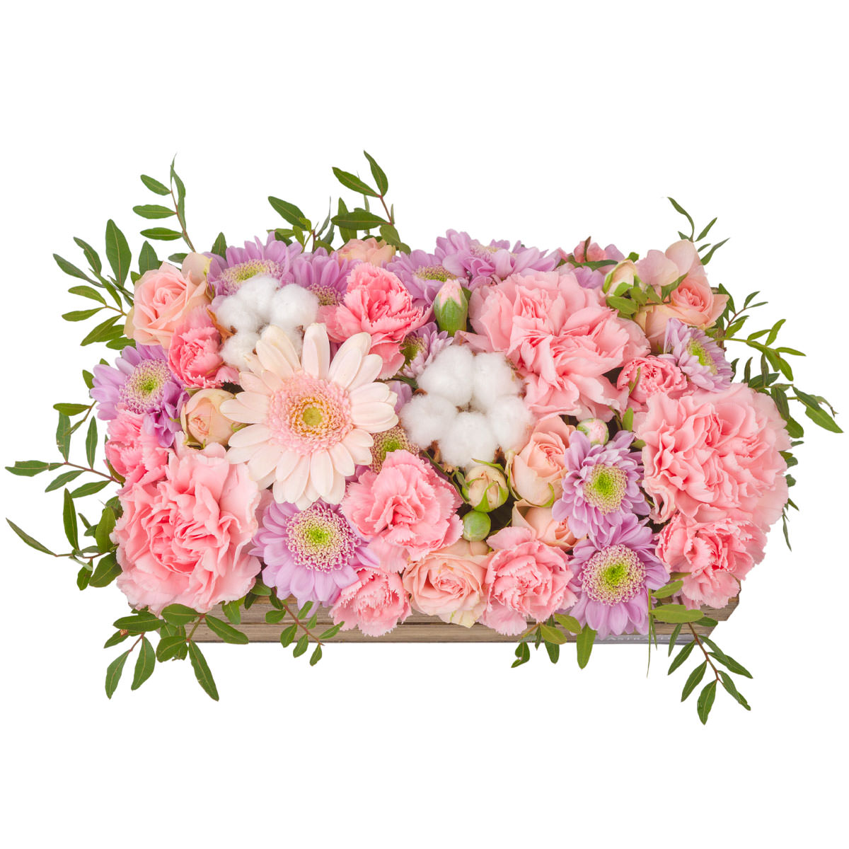 Композиция в ящике «Вальс бабочек»